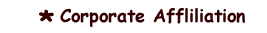 Corporate Affiliation